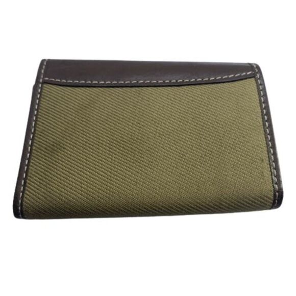 Hunting World Brown Canvas & Leather 6 Key Case - Picture 2 of 8